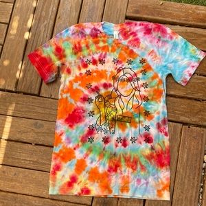 Canvas tide die T shirt